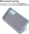 imoshion Hoesje - Geschikt voor Samsung Galaxy S21 FE - EasyGrip Backcover - Lichtblauw