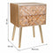 Nachtkastje Alexandra House Living Bruin 35 x 61 x 44 cm