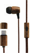 Energy Sistem Eco Cherry Wood - In-ear Oordopjes - Duurzaam Hout en Hennep - Bruin