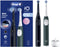 Oral-B iO Series 2 - Elektrische tandenborstel - 3 poetsprogramma's - Zwart & Groen (2 stuks)