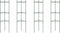 vidaXL - Tomatenkooien - 4 - st - 116 - cm - staal - en - polypropeen