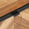 vidaXL - Opbergbox - 60x30x30 - cm - massief - acaciahout - en - ijzer