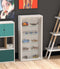 Vitrinekast - Wandvitrine - 4 glasplanken - 30 x 60 x 13 cm