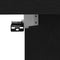 vidaXL - TV-kast - Muurbevestigd - Zwart - Eiken - 152x22x113 - cm