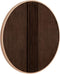 MUST Living Wall panel Organic Minimalist large,Ø85x4 cm, jute