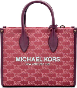 Handtas Dames Michael Kors 35F2G7ZC5I-MULBERRY-MLT Rood 24 x 19 x 7 cm