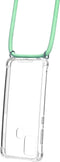 Mobiparts Galaxy A21s (2020) - Lanyard Case - Verstelbaar koord - Groen