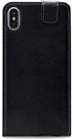 Mobilize Classic Gelly FlipCase - iPhone XS Max - Ruimte voor pasjes - Zwart