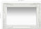 vidaXL - Wandspiegel - barok - stijl - 60x40 - cm - wit