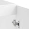vidaXL - Spoelbakonderkast - Porto - 80x46x81,5cm - bewerkt - hout - hoogglans - wit