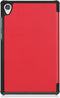 imoshion Tablet Hoes - Geschikt voor Lenovo Tab M8 FHD, Lenovo Tab M8 - Trifold Bookcase - Rood