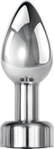 Gender X Buttplug ROCKIN' METAL PLUG Grijs