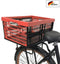 Plates4bikes Vouwkrat + Multi-Plaat + Tassenbeugels koraal