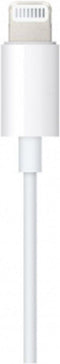 Apple MXK22ZM/A - Lightning naar 3.5mm Jack Audiokabel - 1.2 meter - Wit