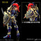 Bandai Versterkte Yu-gi-oh! Zwarte Glans Soldaat Figuur Goud