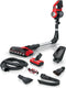 Bosch BCS711PET - Steelstofzuiger - AllFloor ProAnimal Borstel LED - Rood