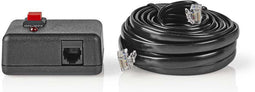 Nedis Afstandsbediening voor Nedis Inverters 5.00 m - RJ11 - Zwart