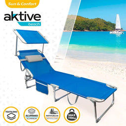 Strandstoel Aktive 188 x 30 x 58 cm