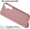 imoshion Hoesje Geschikt voor Samsung Galaxy A55 Hoesje Siliconen - imoshion Color Backcover - roze