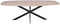 StarFurn Eettafel Ferris Eiken Deens Ovaal 240cm Naturel