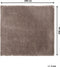 EVREN - Shaggy vloerkleed - Bruin - 200 x 200 cm - Polyester