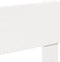 vidaXL - Bedframe - zonder - matras - massief - grenenhout - wit - 75x190 - cm