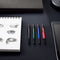 rOtring 500 vulpotlood | 0,5 mm HB-stift | Groene zeshoekige kunststof behuizing en antislip getextureerde metalen grip
