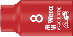 Wera 8790 B VDE 05004952001 Dop (zeskant) VDE-dopsleutelinzet 8 mm 3/8 (10 mm)