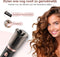 Curlglam Automatische Krultang - Draadloos USB Oplaadbaar - 6 Temperatuurstanden - Grijs