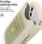 Telefoontasje Dames Crossbody - Selencia Telefoontasje Elegance Tassle - Universeel Schoudertasje telefoon - Groen