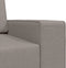 vidaXL - Vloersofa - Bed - 2-in-1 - Taupe - 245x150x60.5 - cm - Bekleding
