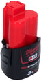Milwaukee accuset 2x M12 B3 12 V 3.0 Ah / 3000 mAh Li-Ion ( 2x 4932451388 )