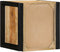 vidaXL - Nachtkastje - 40x35x40 - cm - massief - ruw - mangohout