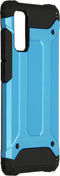 iMoshion Hoesje Geschikt voor Samsung Galaxy S20 Hoesje - iMoshion Rugged Xtreme Backcover - Lichtblauw