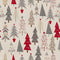 Vlekbestendig tafelkleed van hars Belum Merry Christmas 100 x 180 cm