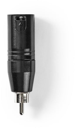 Nedis COTP15931BK - XLR 3-pin naar RCA - Zwart