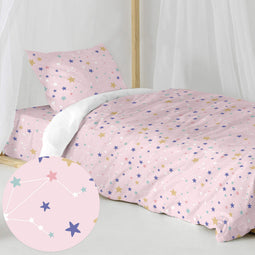 Happy Friday Duvet cover set 2 pieces Sky stars 180x220 cm (Single) Multicolor
