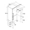 LIEBHERR CBNBSA575320 - Koel/vriescombinatie - NoFrost duoCooling 259/103 liter