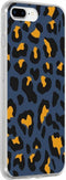 Design Backcover iPhone 8 Plus / 7 Plus hoesje - Blue Panther