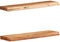 vidaXL - Wandschappen - 2 - st - 60x20x3,5 - cm - massief - acaciahout