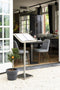 Menukaart stand - 115cm - teak