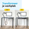 BRASQ CT200 - Universele Kabelgoot - Kabel Organisers - Zwart