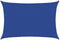 vidaXL - Zonnezeil - 160 - g/m² - rechthoekig - 4x6 - m - HDPE - blauw