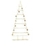 Metalen kerstboom met standaard Goud 210 cm Poedergecoat staal