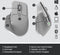 Logitech MX Master 3 - Draadloze muis - MagSpeed-scrolwiel - Grijs