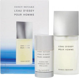 Issey Miyake L'Eau d'Issey pour Homme Giftset - 75 ml eau de toilette spray + 75 ml deostick - cadeauset voor heren