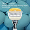 Gillette Venus Comfortglide Coconut - Scheermes - 5 Mesjes - Wit