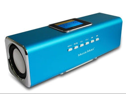 Technaxx MusicMan MA Display - Mobiel stereoluidsprekersysteem - FM-radio USB TF - Geel