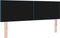 vidaXL - Hoofdbord - met - Knopen - Blauw - 160 - cm - Stof