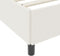 vidaXL - Bed - Frame - Crème - 140x200 - cm - Corduroy - Stof